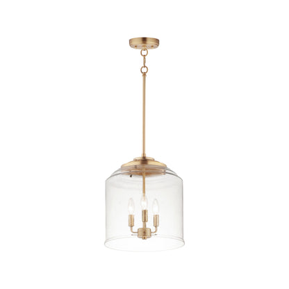 Acadia Pendant Light in Heritage (3-Light).