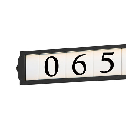 Address Outdoor LED Classic Wall Light in Detail.