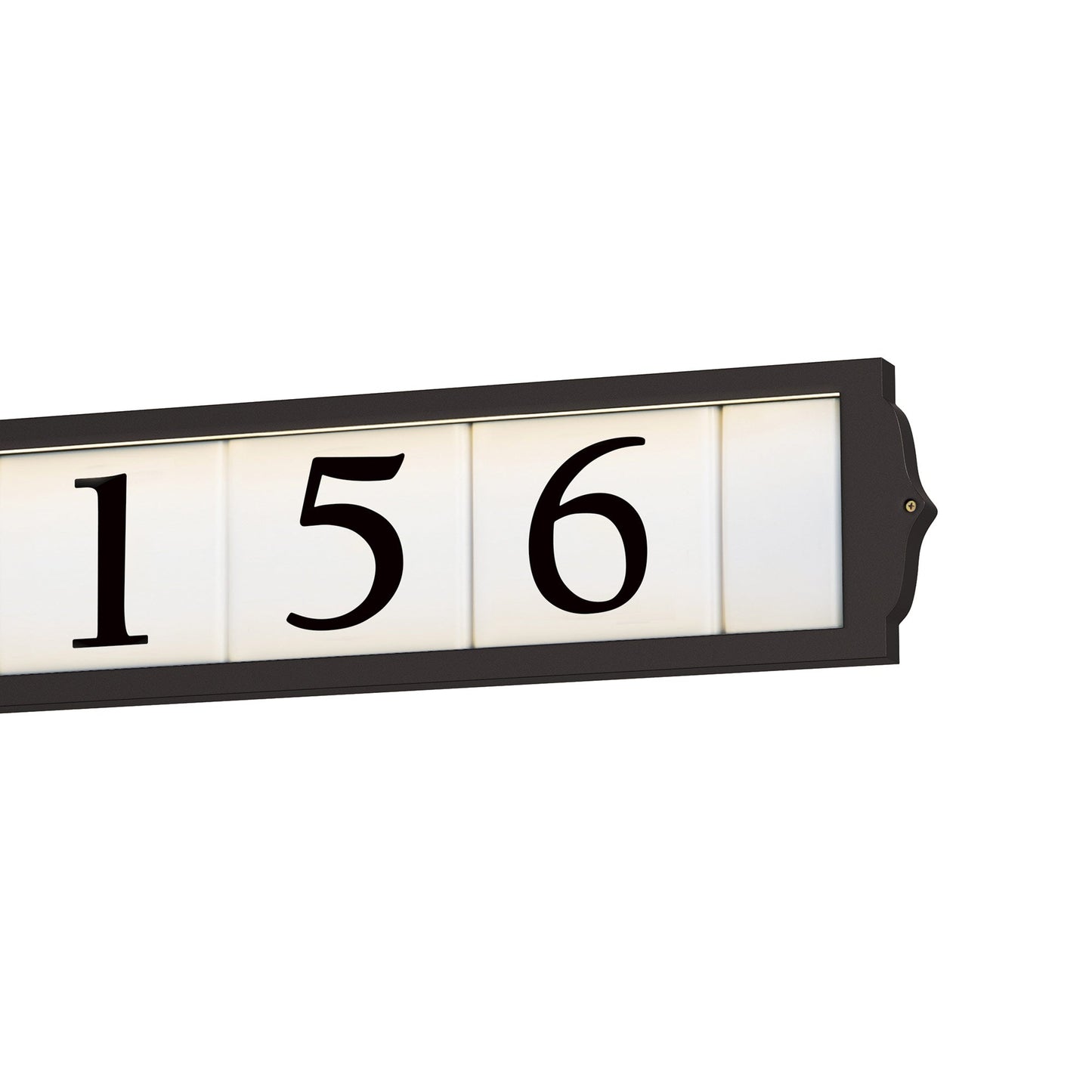 Address Outdoor LED Classic Wall Light in Detail.