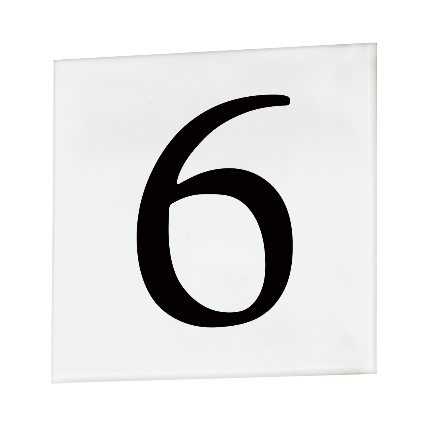 Address Outdoor Square Tile Number (6 or 9/Serif).
