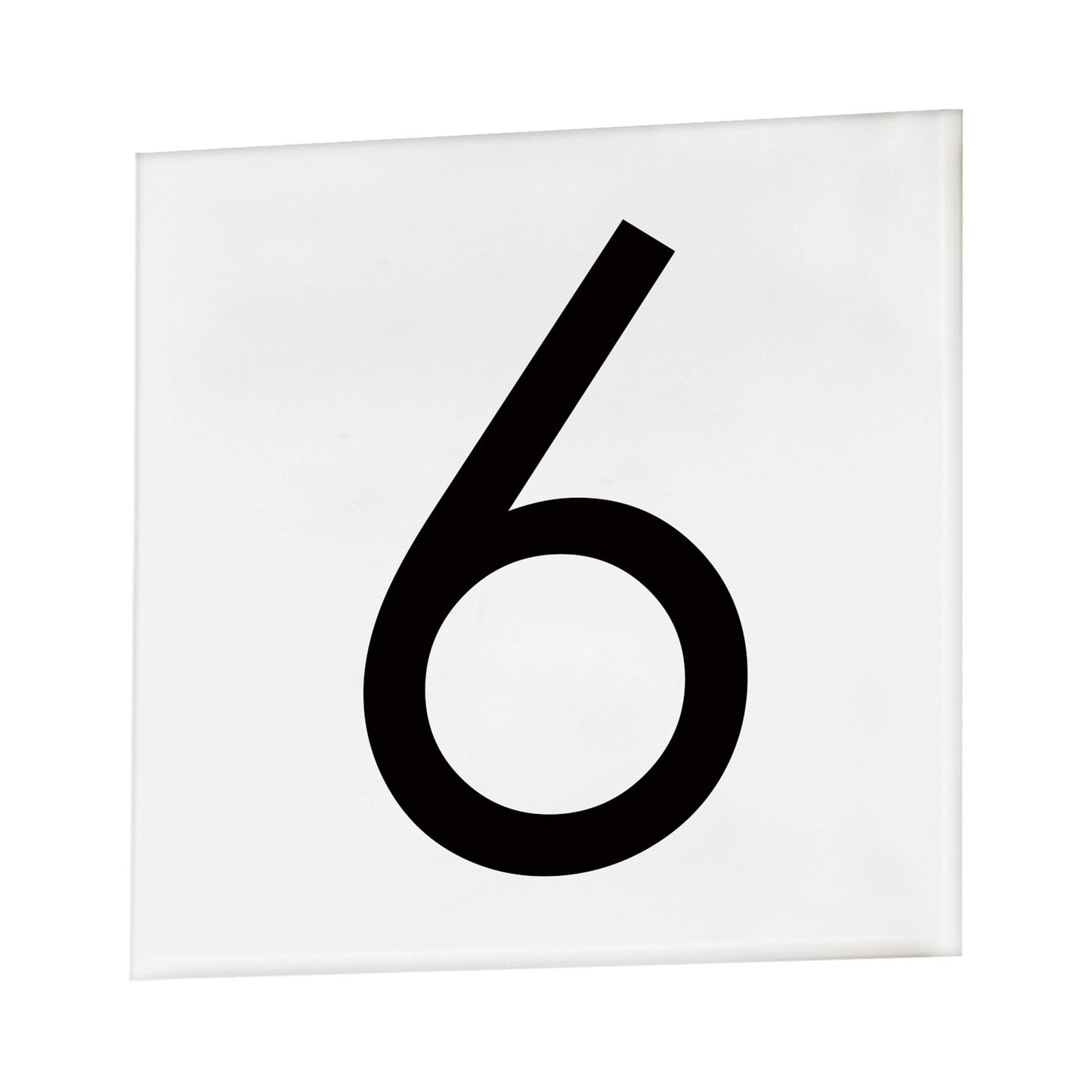 Address Outdoor Square Tile Number (6 or 9/Sans Serif).
