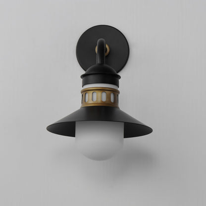 Admiralty Outdoor Wall Light in Detail.