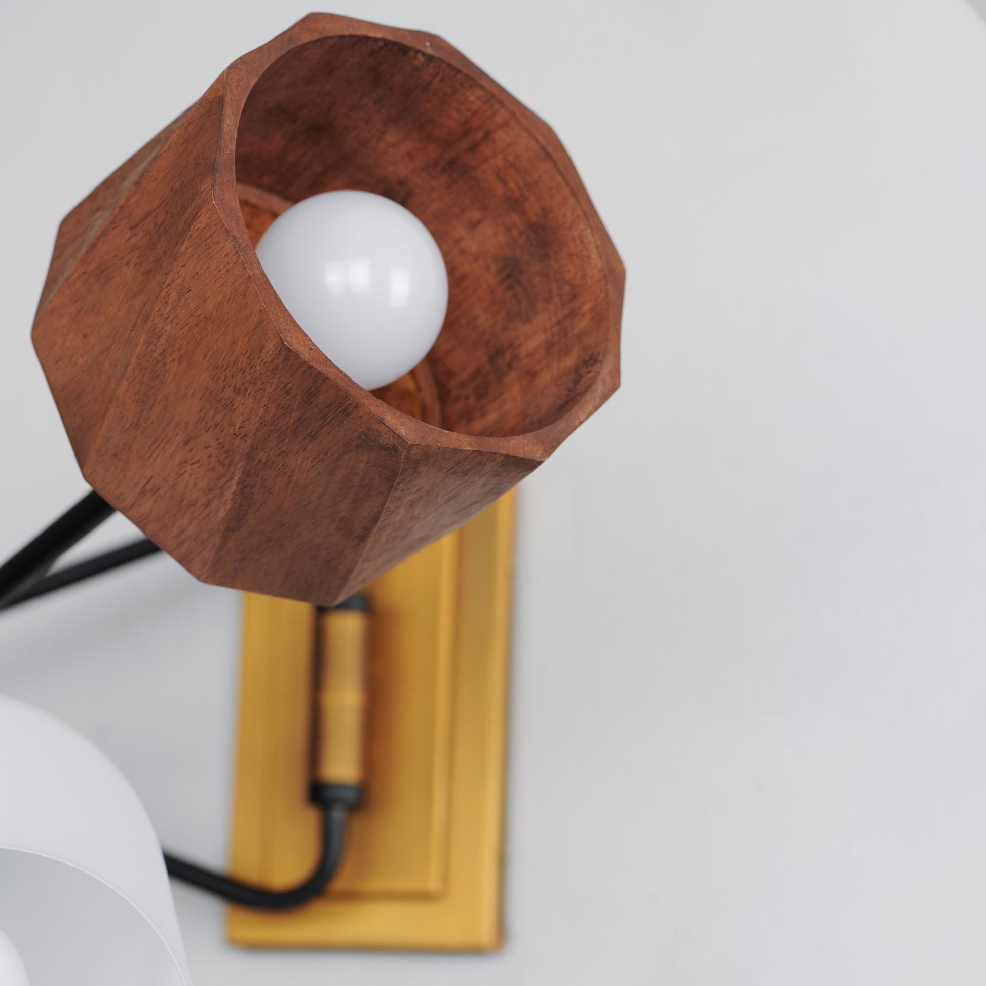 Akimbo Bath Wall Light in Detail.