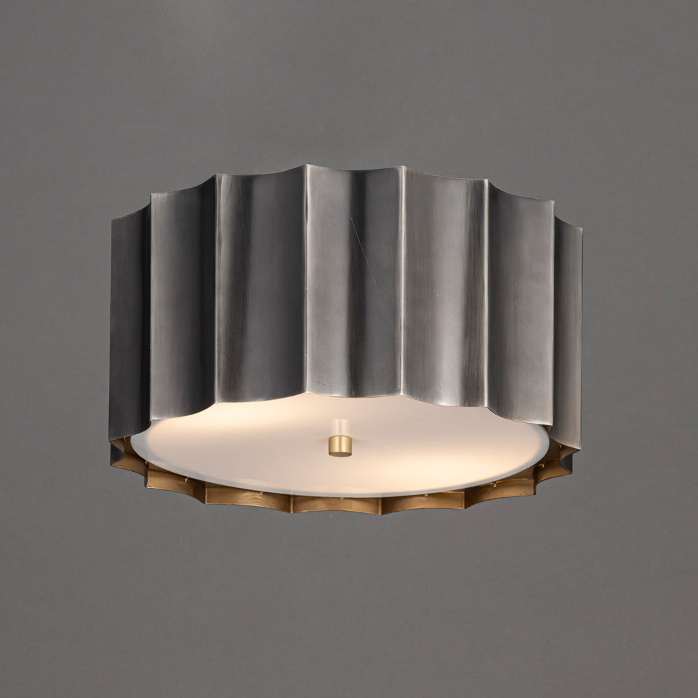 Allegra Flush Mount Ceiling Light in Detail.