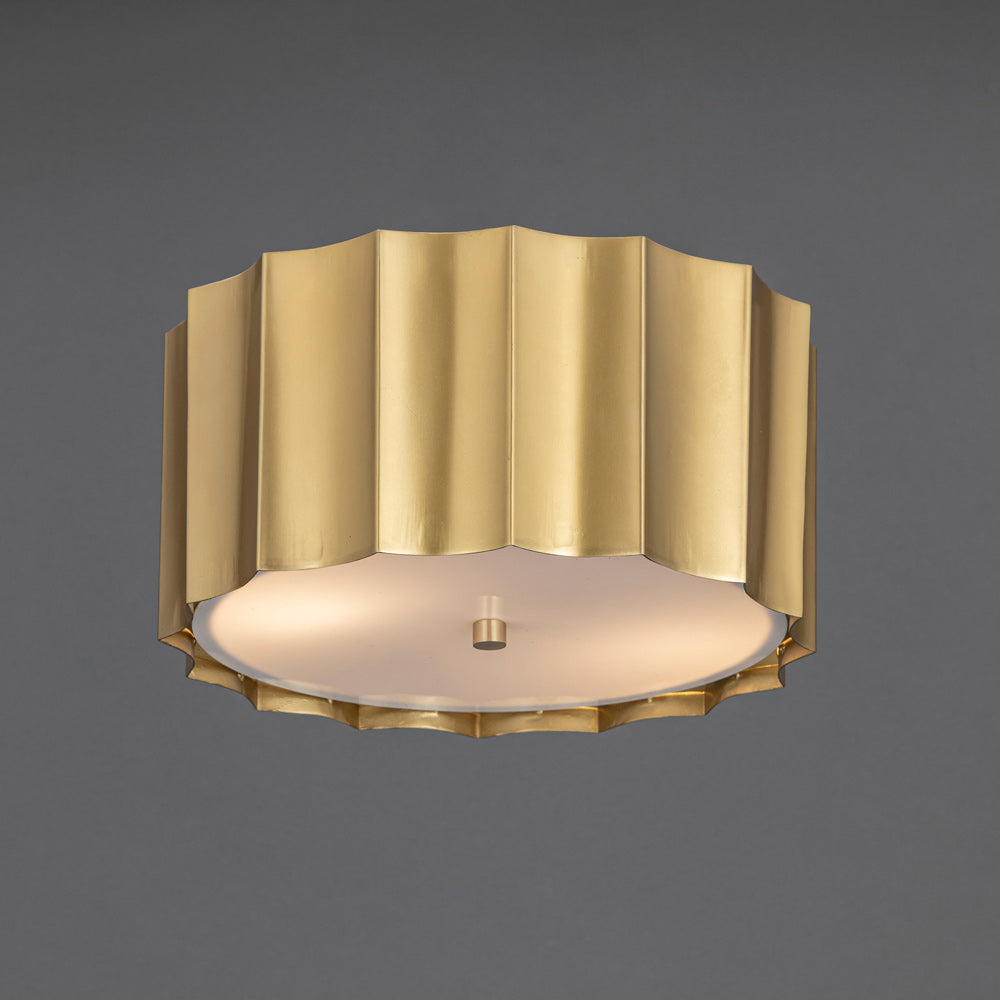 Allegra Flush Mount Ceiling Light in Detail.