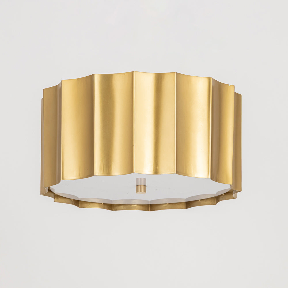 Allegra Flush Mount Ceiling Light in Detail.