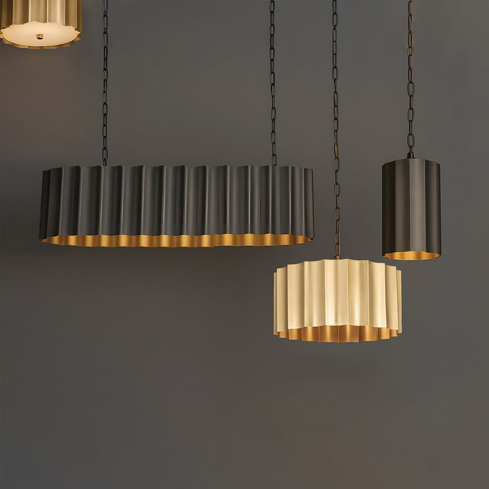 Allegra Linear Pendant Light in Detail.