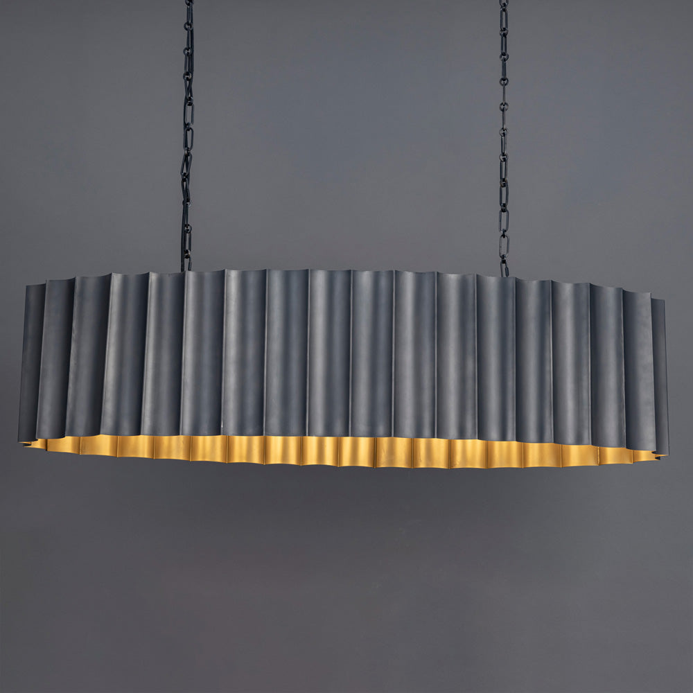 Allegra Linear Pendant Light in Detail.