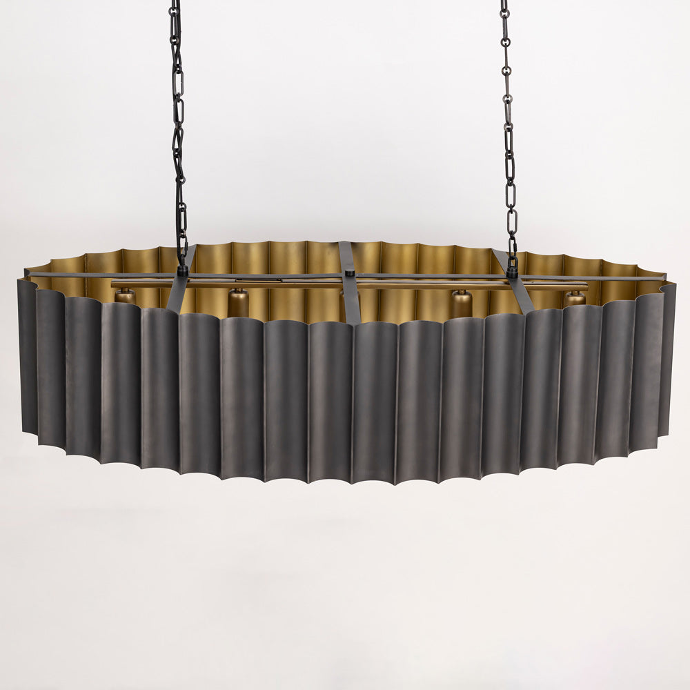 Allegra Linear Pendant Light in Detail.