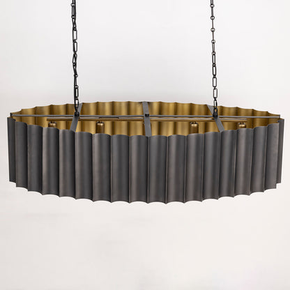 Allegra Linear Pendant Light in Detail.