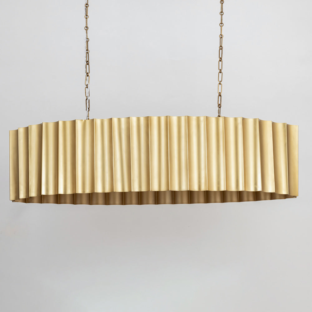 Allegra Linear Pendant Light in Detail.