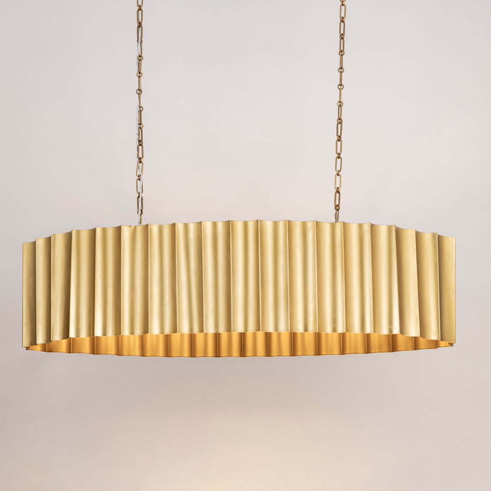 Allegra Linear Pendant Light in Detail.