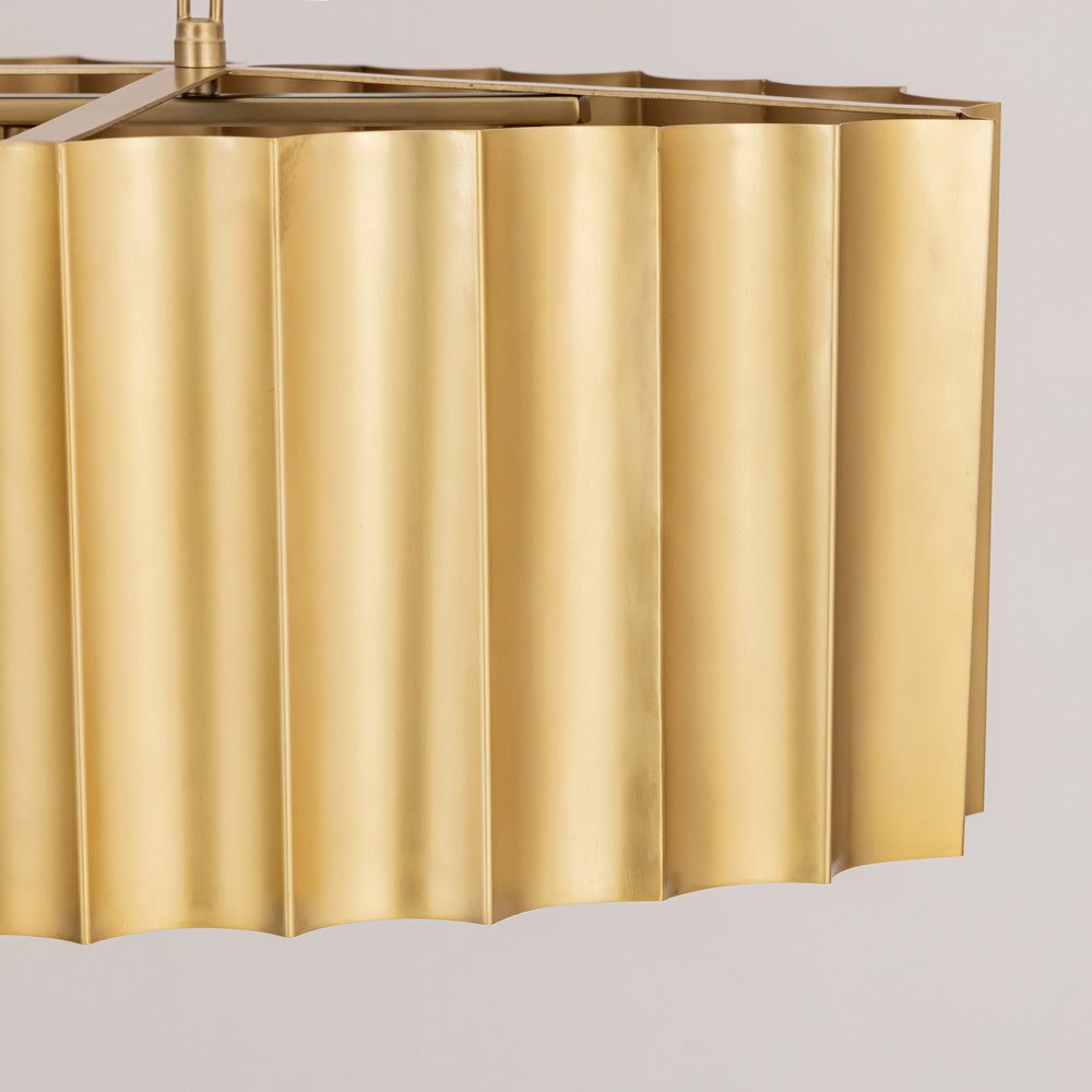 Allegra Linear Pendant Light in Detail.