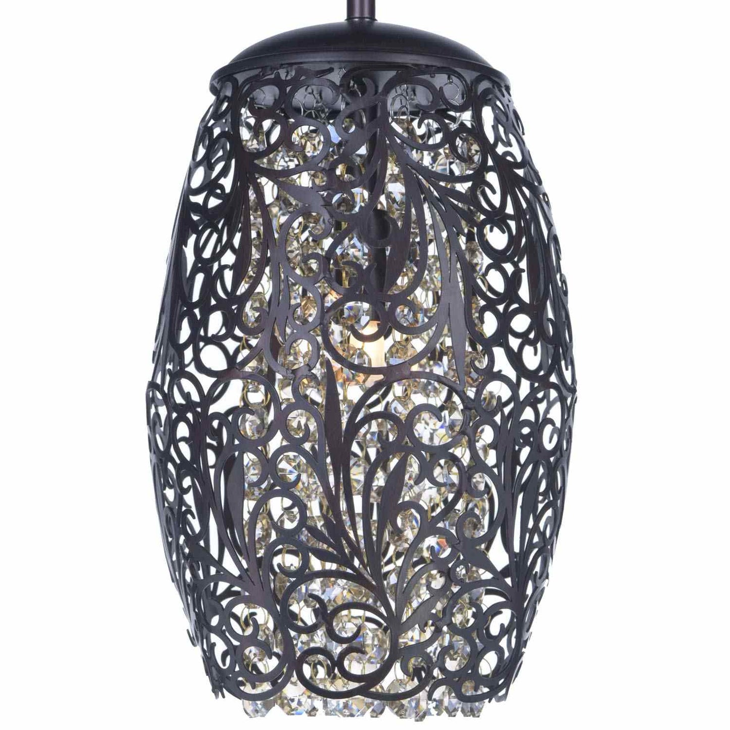 Arabesque Crystal Pendant Light in Detail.