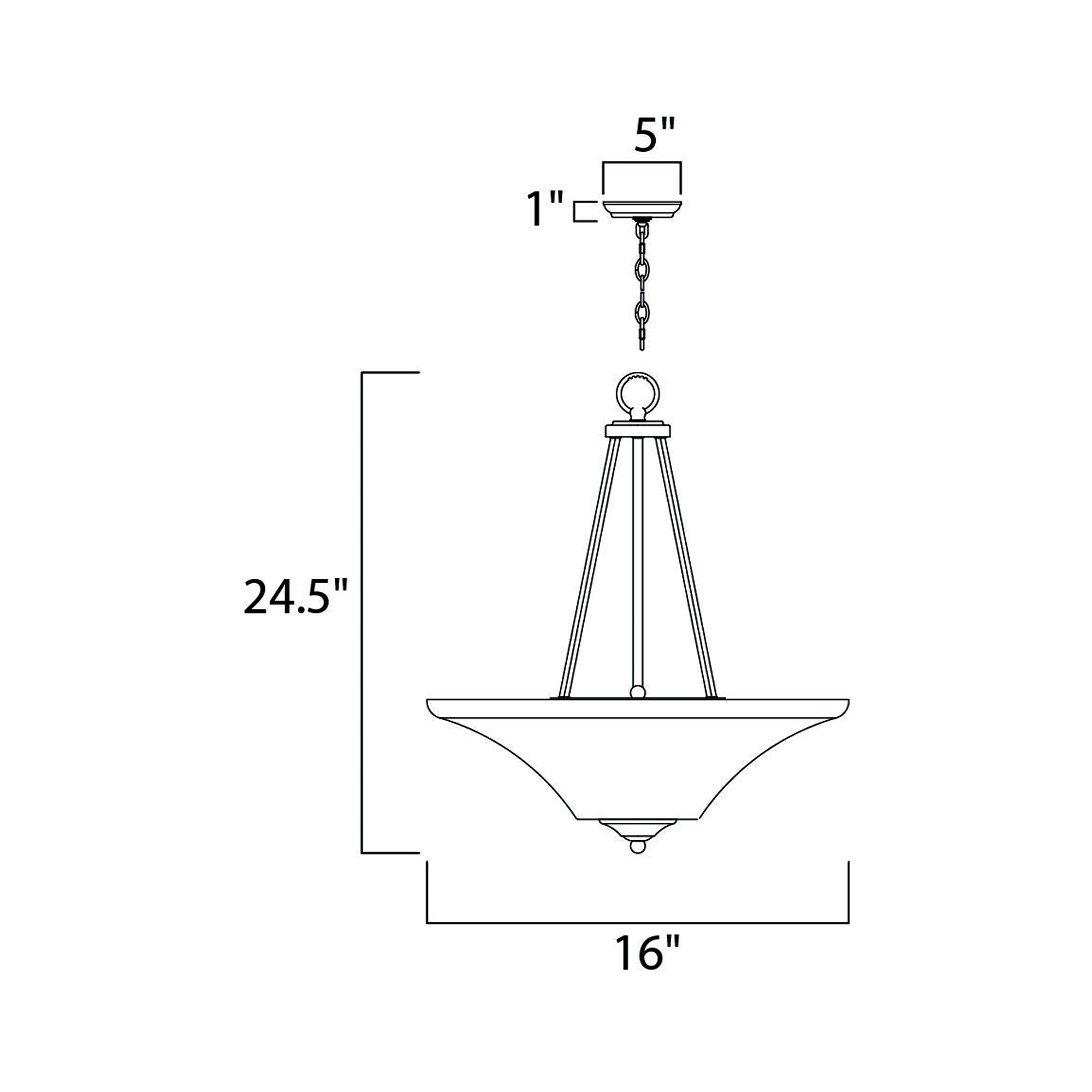 Aurora Invert Bowl Pendant Light – City Lights SF