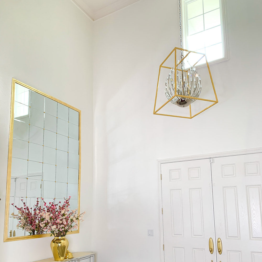 Bouquet Pendant Light in living room.