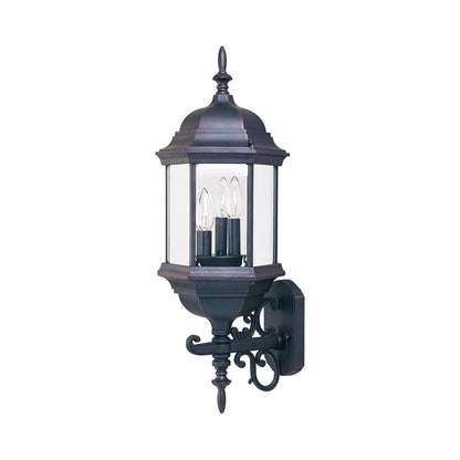 Builder Outdoor Uplight Wall Light (3-Light).
