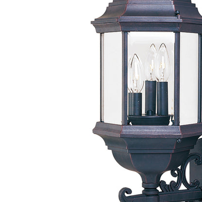 Builder Outdoor Uplight Wall Light in Detail.