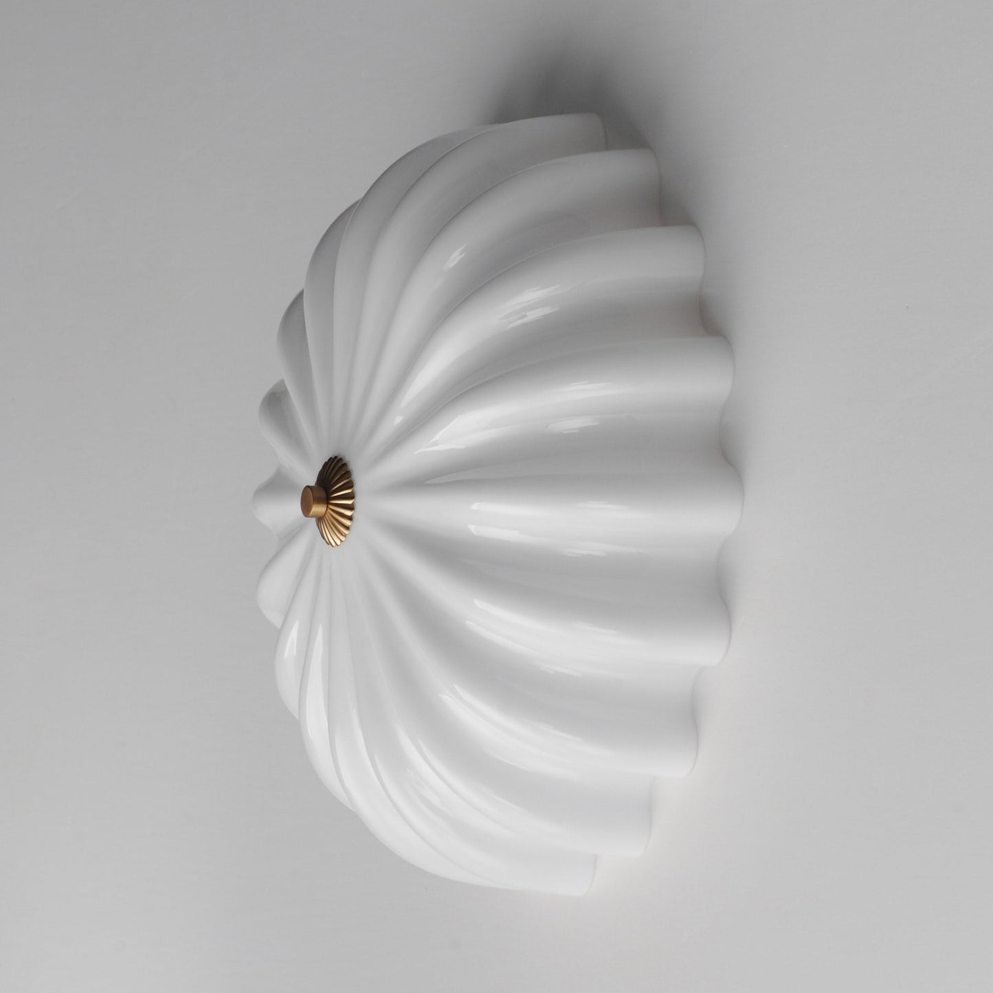 Bundt Flush Mount Ceiling Light in Detail.