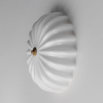 Bundt Flush Mount Ceiling Light in Detail.