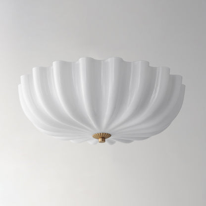 Bundt Flush Mount Ceiling Light in Detail.