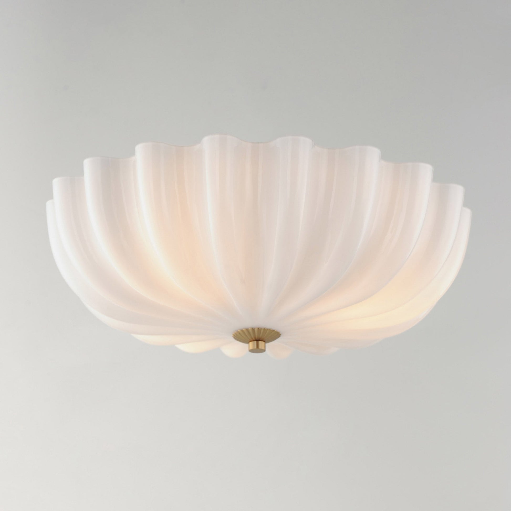 Bundt Flush Mount Ceiling Light in Detail.