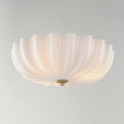 Bundt Flush Mount Ceiling Light in Detail.