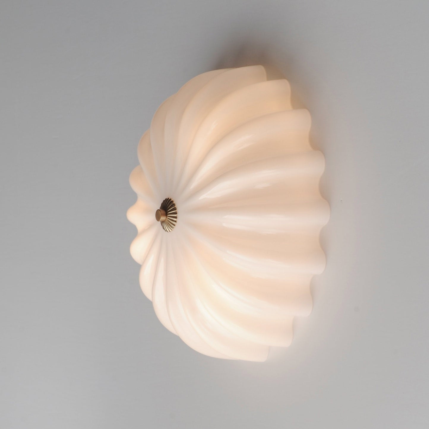 Bundt Flush Mount Ceiling Light in Detail.