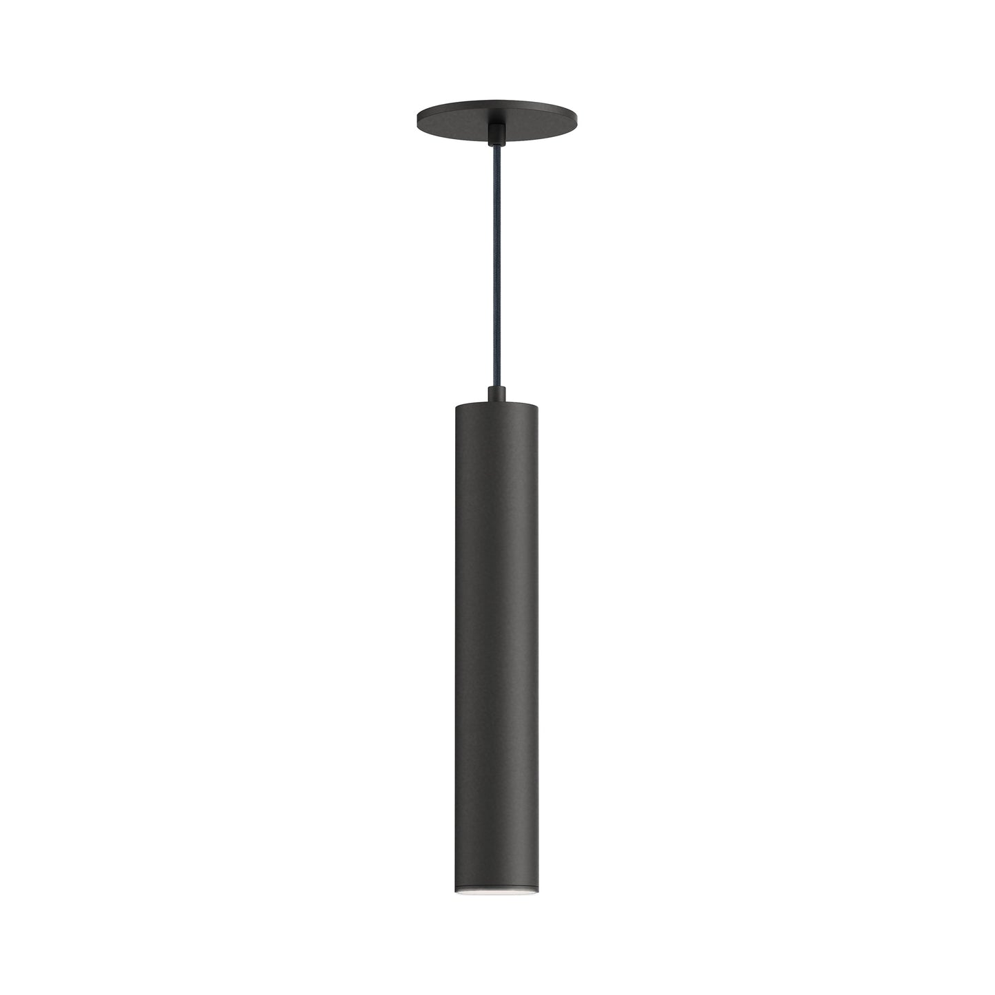 Calibro Outdoor LED Pendant Light in Black (15-Inch).