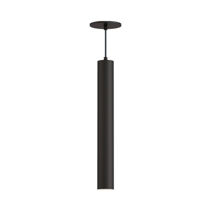 Calibro Outdoor LED Pendant Light in Architectural Bronze (20-Inch).