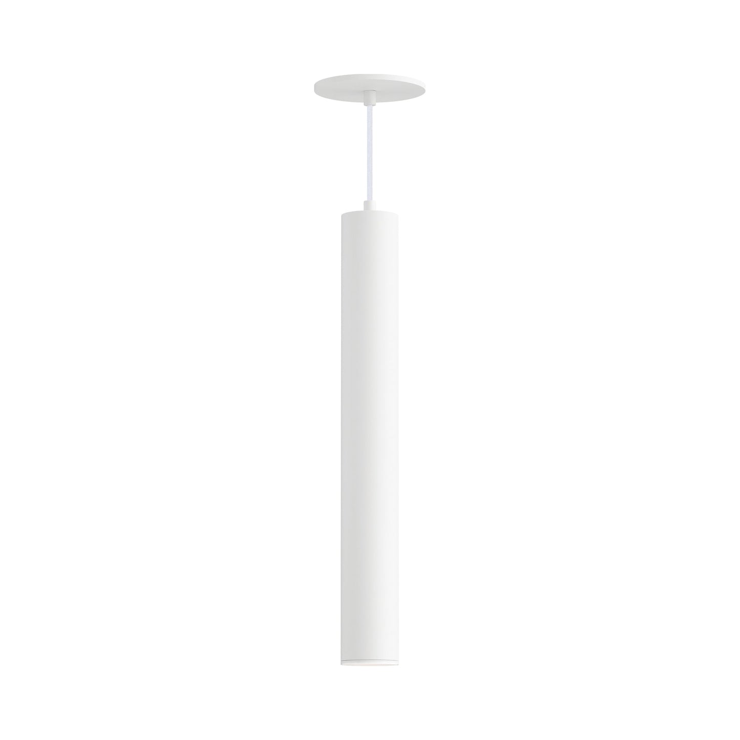 Calibro Outdoor LED Pendant Light in White (20-Inch).