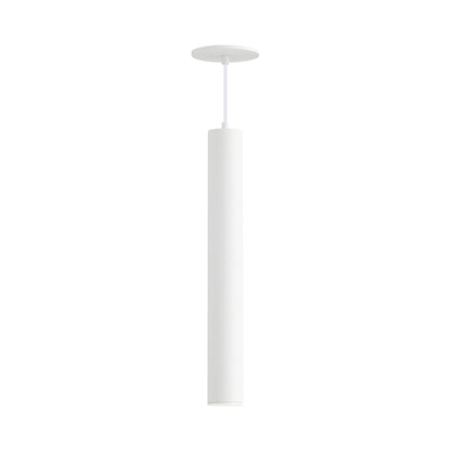 Calibro Outdoor LED Pendant Light in White (20-Inch).