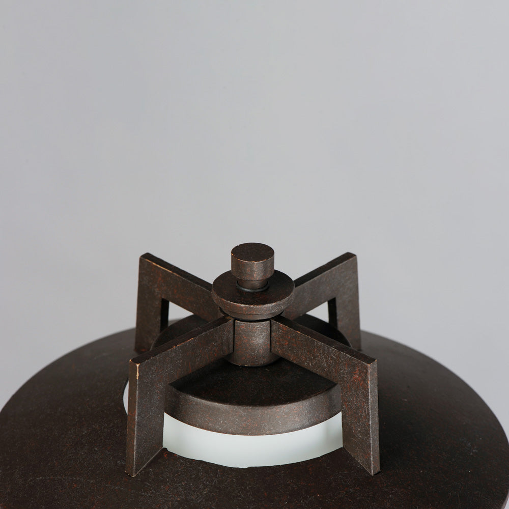 Calistoga Outdoor Post Light in Detail.