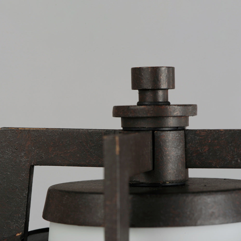 Calistoga Outdoor Post Light in Detail.