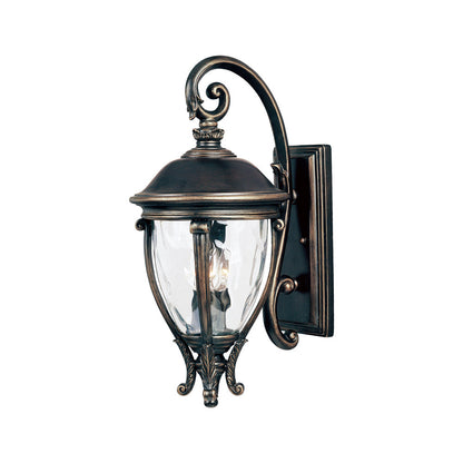 Camden Outdoor Wall Light in Golden Bronze (24-Inch).