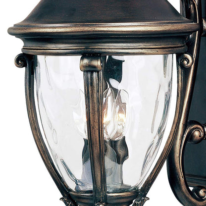 Camden Outdoor Wall Light in Detail.