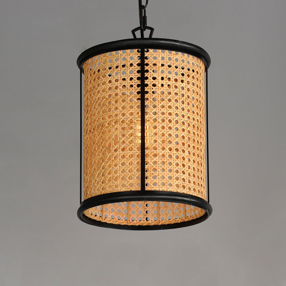 Cane Pendant Light in Detail.