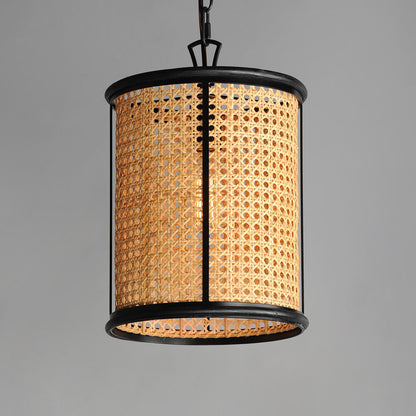 Cane Pendant Light in Detail.