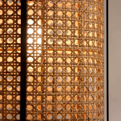 Cane Pendant Light in Detail.
