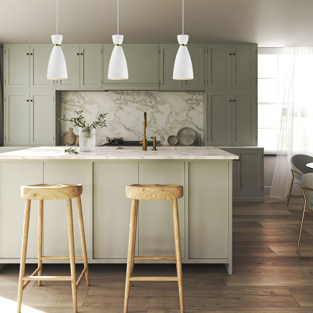 Carillon Pendant Light in kitchen.