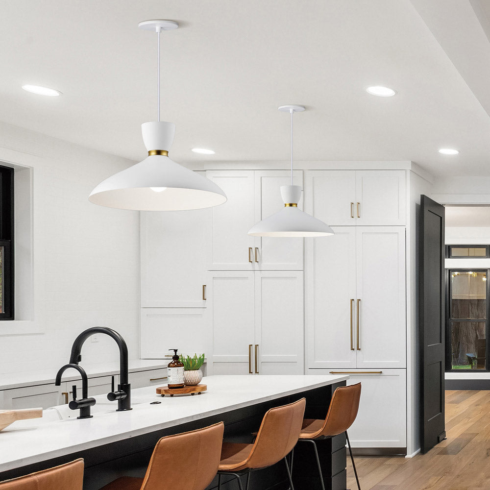 Carillon Pendant Light in kitchen.
