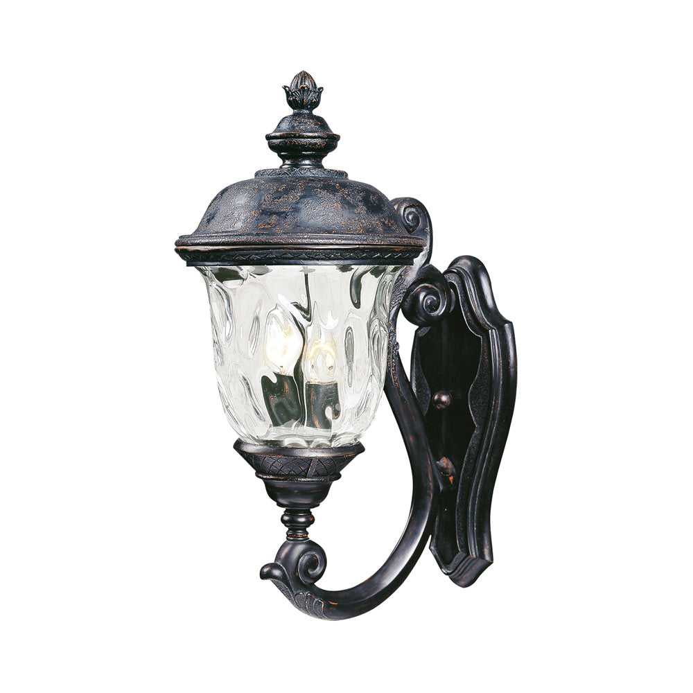 Carriage House Outdoor Clear Glass Wall Light.