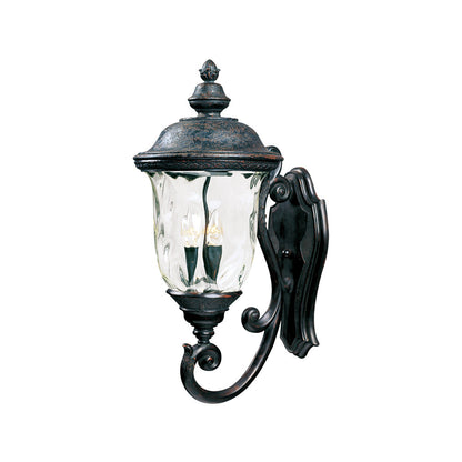 Carriage House Outdoor Glass Wall Light (26.5-Inch).