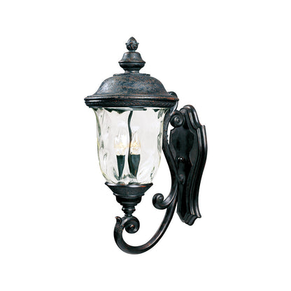 Carriage House Outdoor Glass Wall Light.
