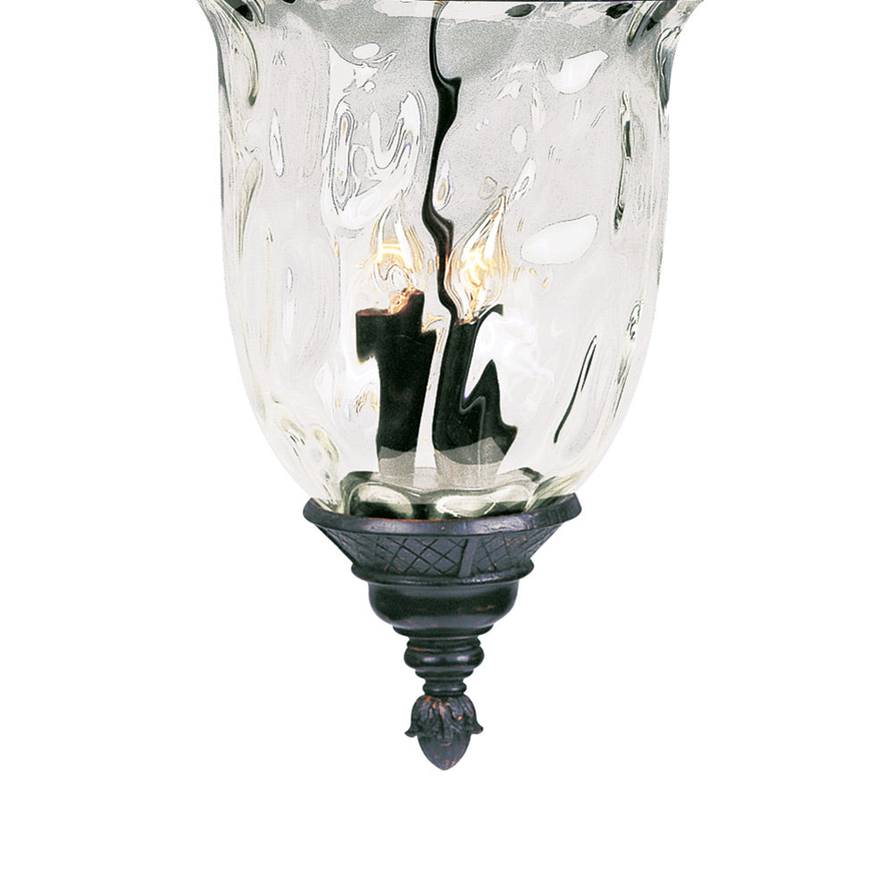 Carriage House Outdoor Pendant Light in Detail.