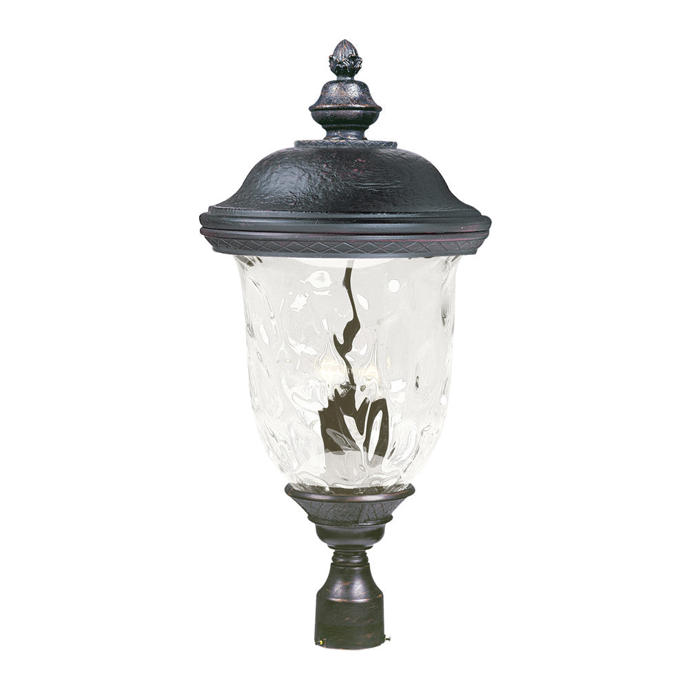 Carriage House Outdoor Post Light in Die Cast Aluminum (29-Inch).