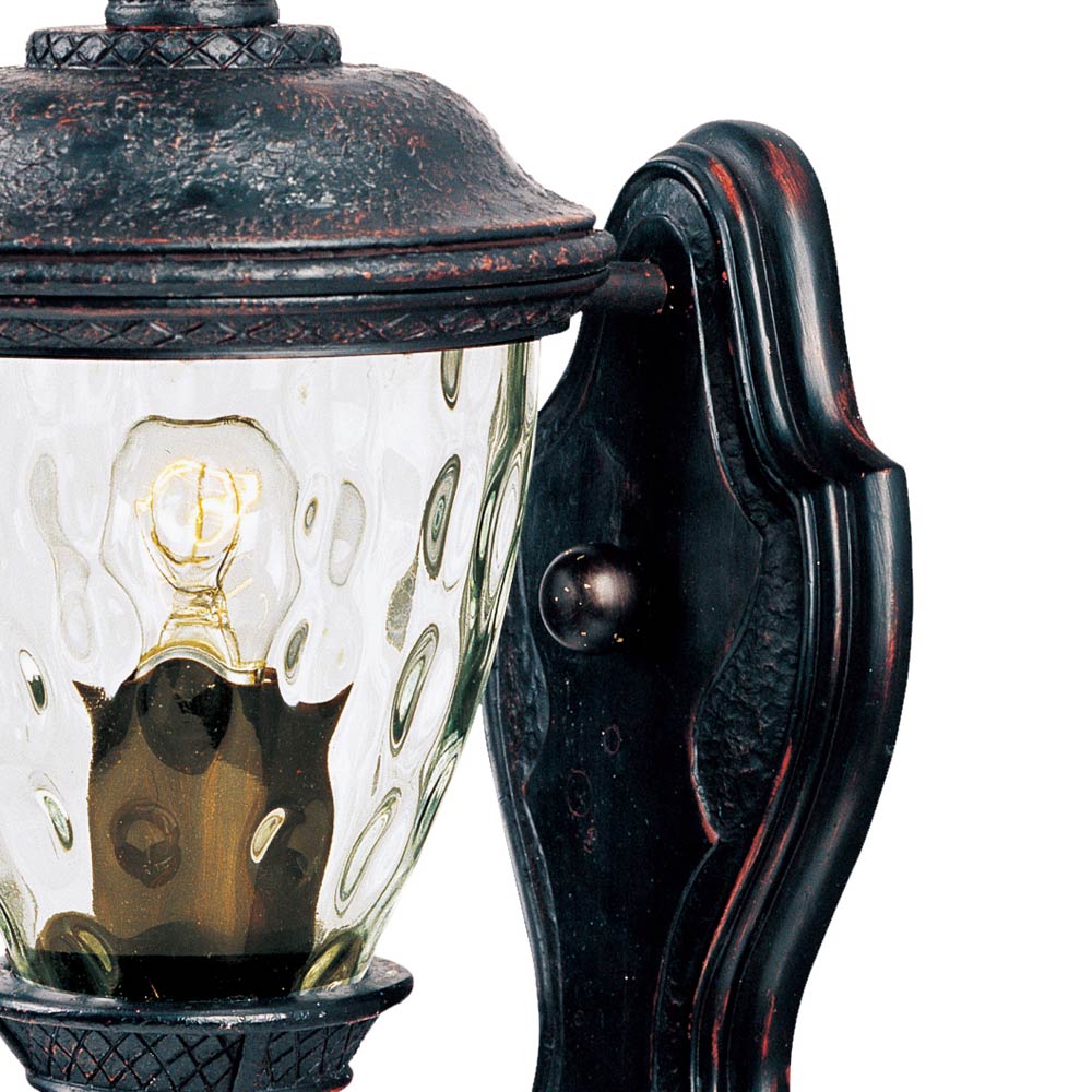 Carriage House Outdoor Wall Light in Detail.