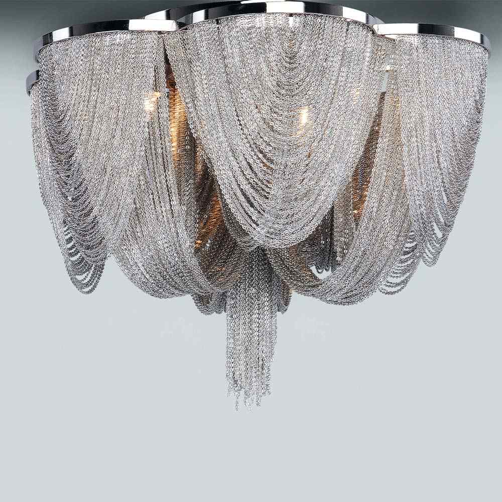 Chantilly Flush Mount Ceiling Light in Detail.