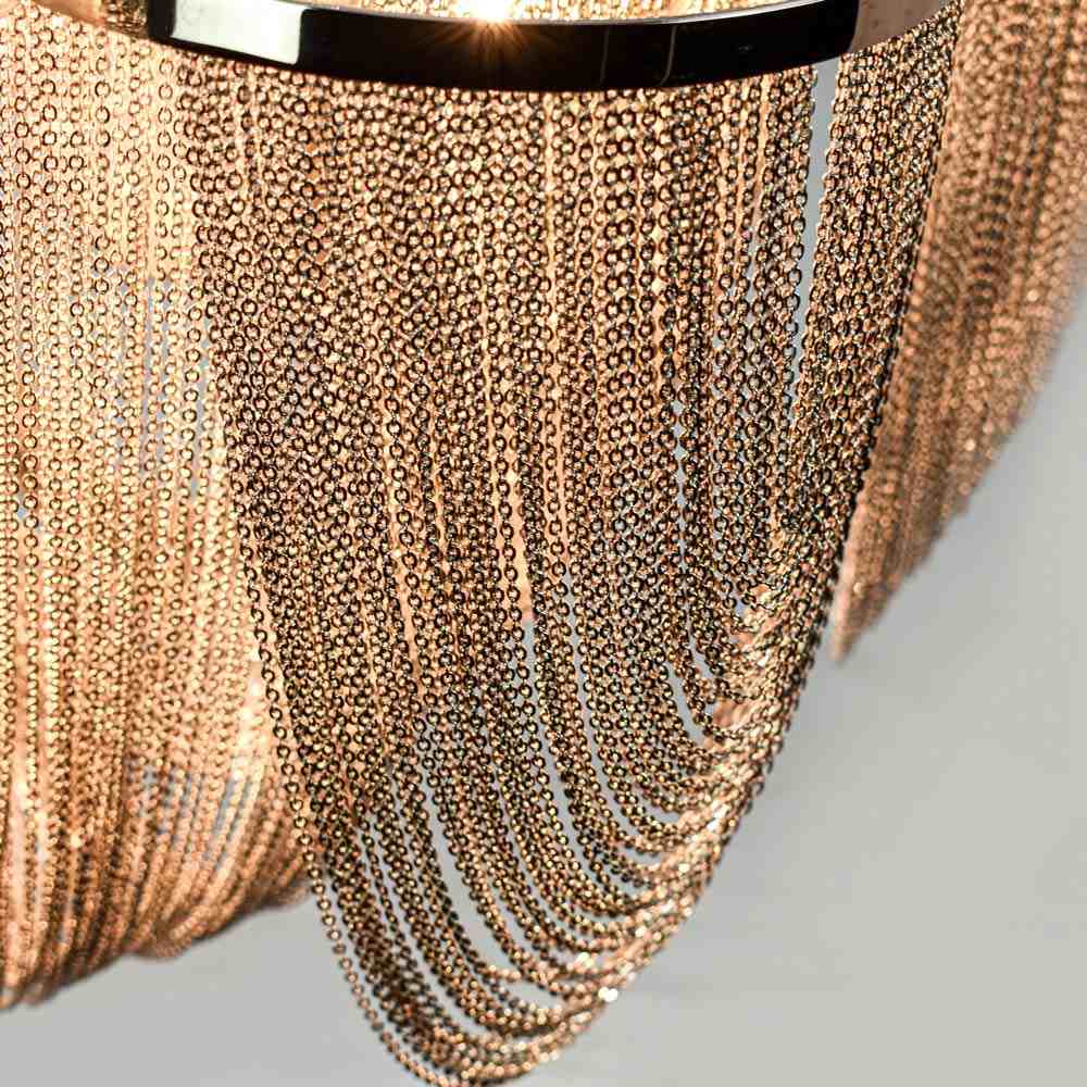 Chantilly Flush Mount Ceiling Light in Detail.