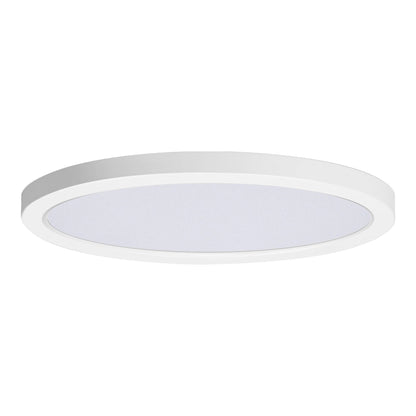 Chip LED Flush Mount Ceiling Light in White (X-Large/Round).